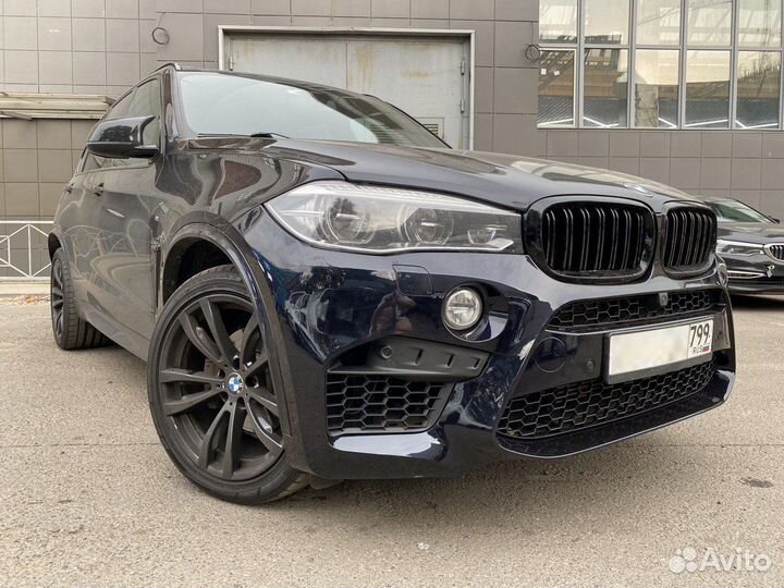 Обвес F85 X5M look BMW X5 F15 пороги бампера м лук