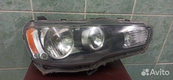 Фары mitsubishi lancer 10