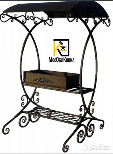 Мангал для дачи из металла