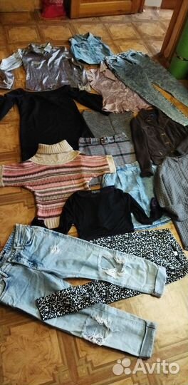 Мешок фирменных женских вещей