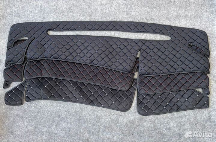 Накидки на панель из велюра