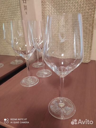 Бокалы для вина, стекло