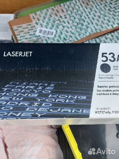Картриджи hp 53А первопроходные (продаю за все)