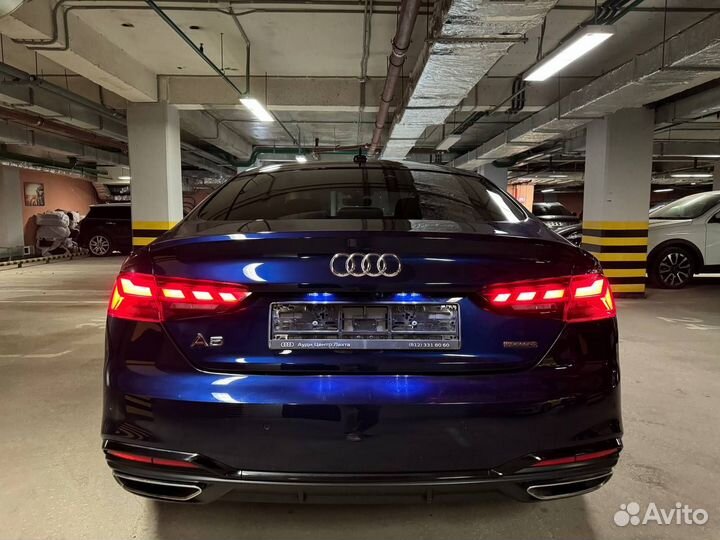 Audi A5 2.0 AMT, 2020, битый, 101 256 км