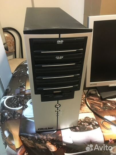 Системный блок и монитор бу
