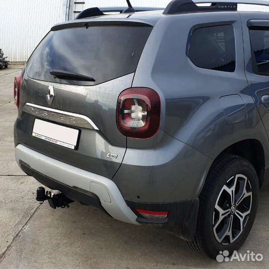 Фаркоп на Renault Duster с 2021 г. шар под квадрат