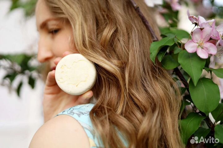 Твердый Шампунь натуральный