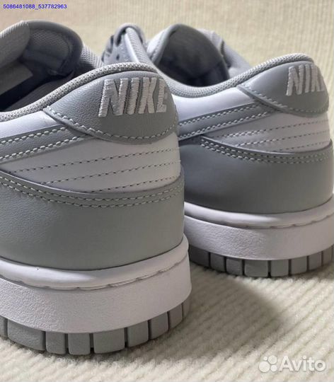 Кроссовки Nike Dunk Low Grey Fog Оригинал