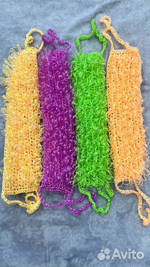 Мочалка ручной работы