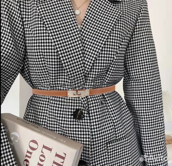 Ремень женский тонкий исскуственная кожа