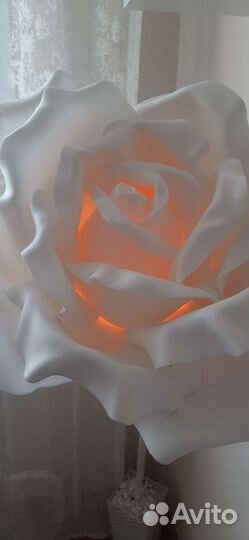 Светильник из изолона, торшер, лампа