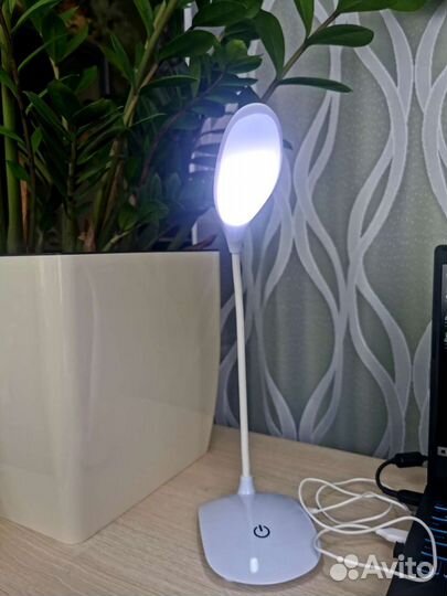 Гибкая USB лампа, светильник для ноутбука