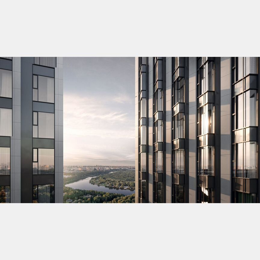 1-к. квартира, 58,8 м², 11/43 эт.