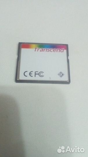 Карта памяти Transcend Compact Flash 8gb