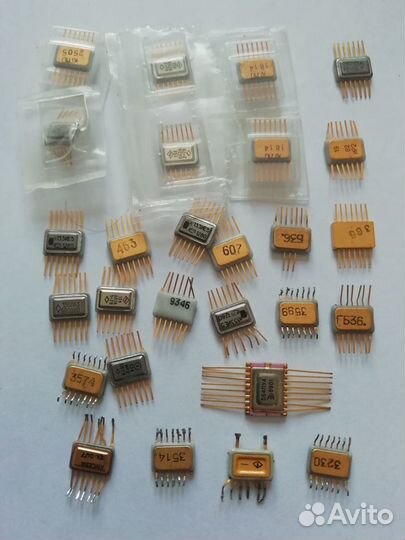 Процессор кр580вм80А, 133 и др. микросхемы