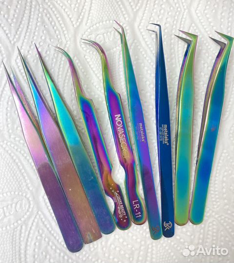 Пинцет для наращивания ресниц