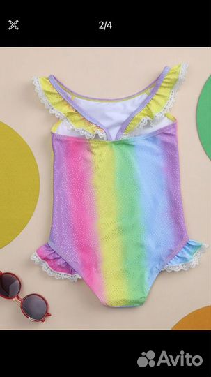 Купальник для девочки 80 86