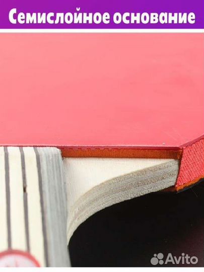 Набор ракеток для настольного тенниса в чехле