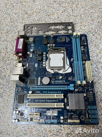 Материнская плата S1155 gigabyte GA-H61M-S2PV
