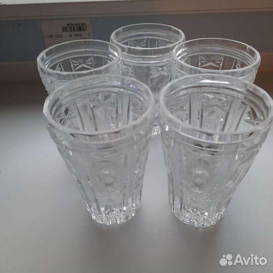 Хрустальные стаканы/фужеры/рюмки СССР