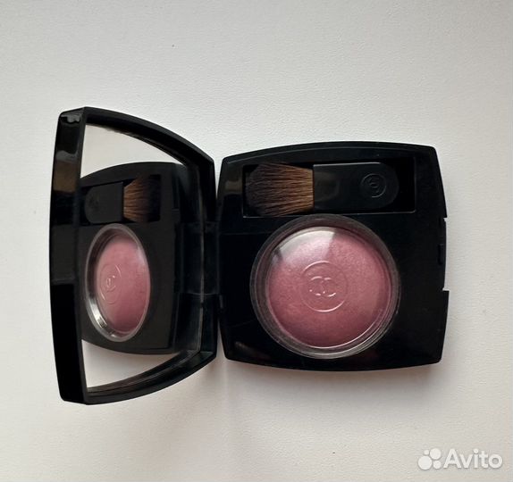 Chanel пудра румяна pink satin