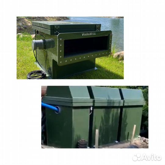 Полный прудокомплект для 100м2. Готовое решение