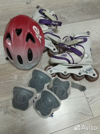 Детские ролики и защита