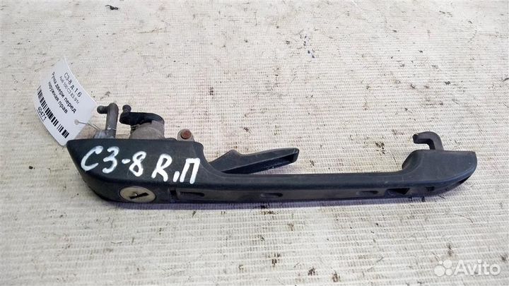 Ручка двери наружная передней правой Audi 100 С3