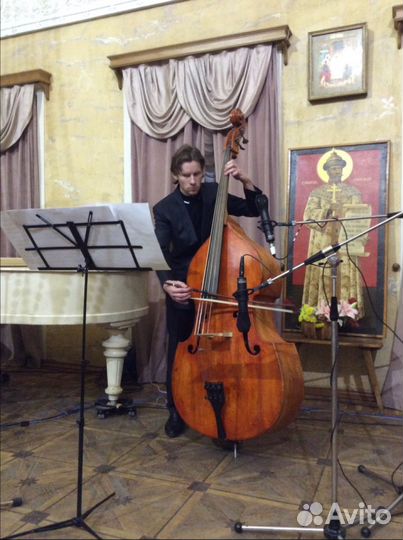 Контрабасист Олег Чернявский