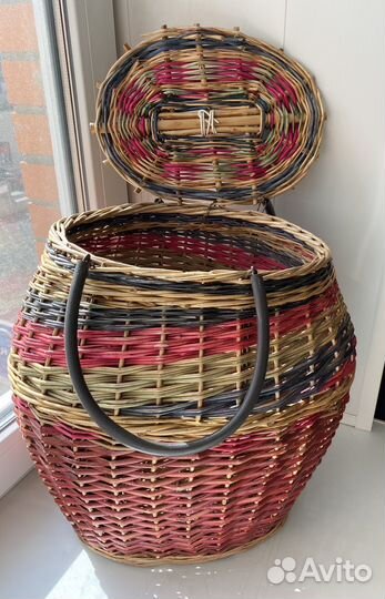 Корзина плетеная СССР