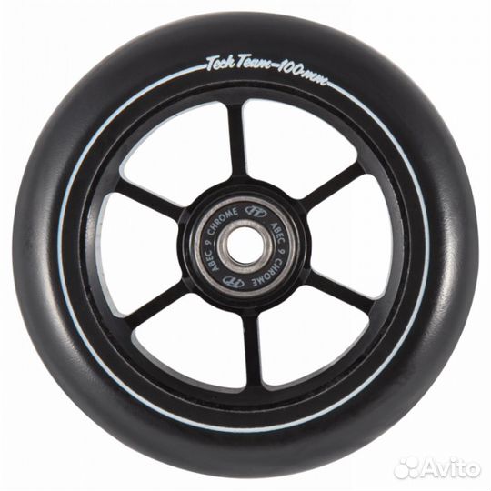 Колесо для самоката X-Treme 100*24мм 6RT (Grey) Ко