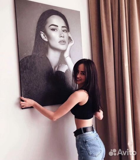 Портрет на холсте по фото Ярославль