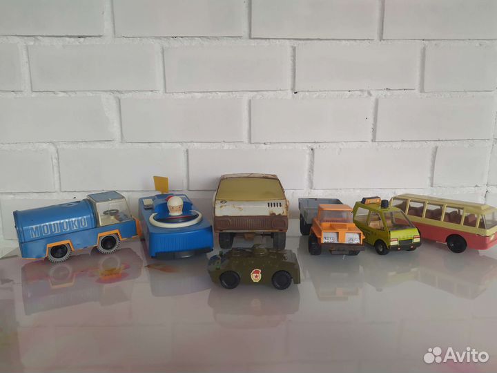 Игрушки из СССР Машинки