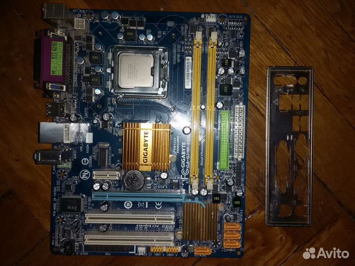 Комплектующие к пк (gigabyte GA-G31M-ES+процессор)