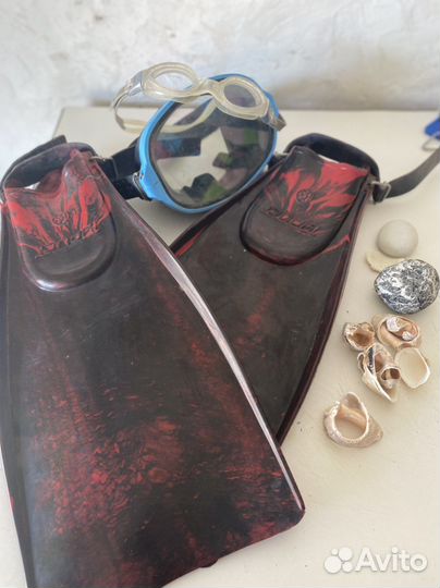 Ласты резиновые СССР