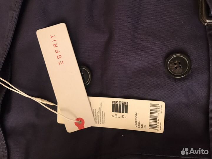 Esprit Плащ тренч женский