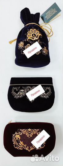 Изделия торжокских золотошвей разные