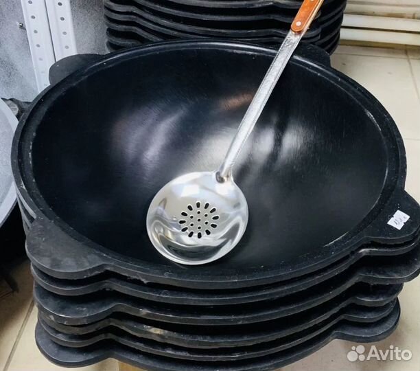 Казан чугунный узбекский