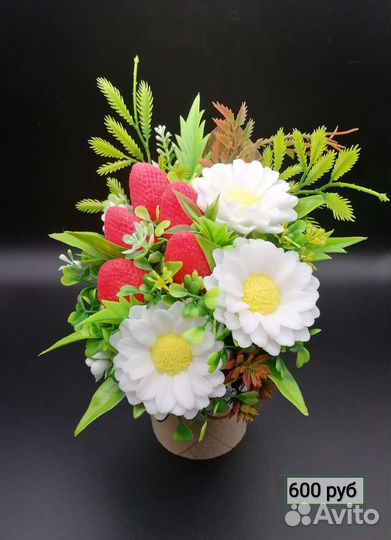 Букеты из мыла ручной работы