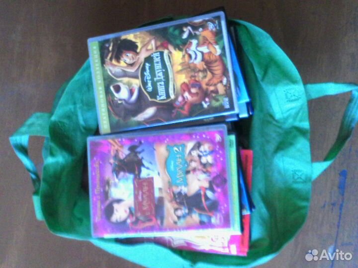 Диски с мультфильмами