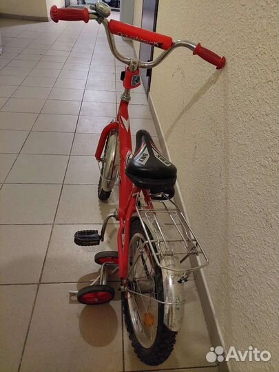 Детский велосипед бу четырехколесный