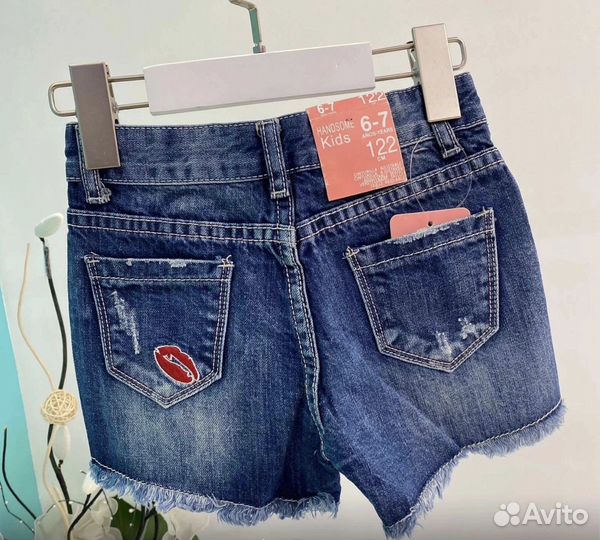 Джинсовые шорты для девочки