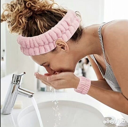 Новый подарочный набор повязка щеточка напульсники