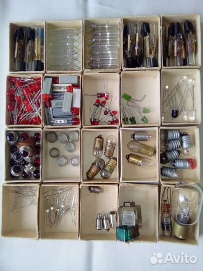 Радиодетали новые и б/у паяные СССР