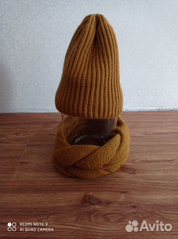 Шапка и снуд (женский комплект)