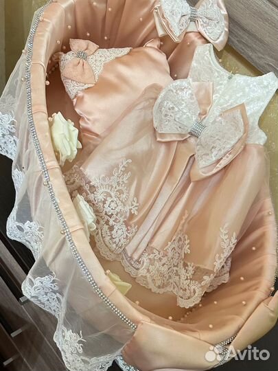 Комплект на выписку для девочки