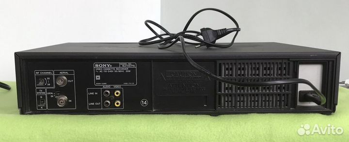 Видеомагнитофон sony