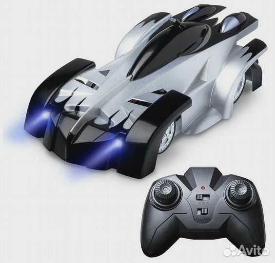 Антигравитационная машинка, по стенам, потолку