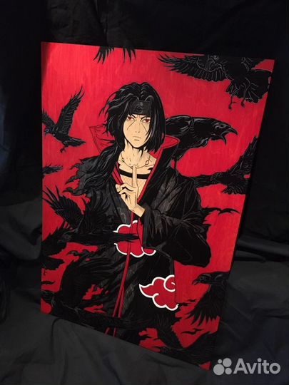 Картина Итачи Учиха (из «Наруто»)