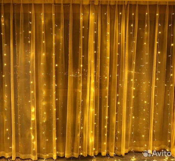 Гирлянда штора